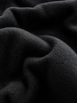 Noir - Écharpe Snood en polaire