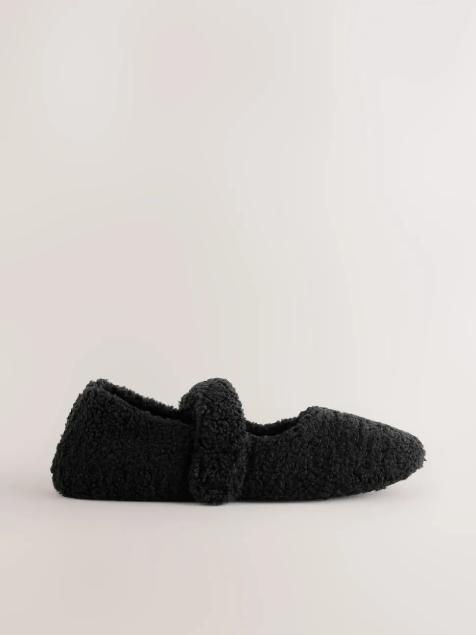 Noir - Chaussons Borg Ballet