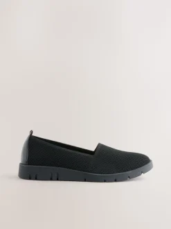 Noir - Chaussures à enfiler Forever Comfort® en maille