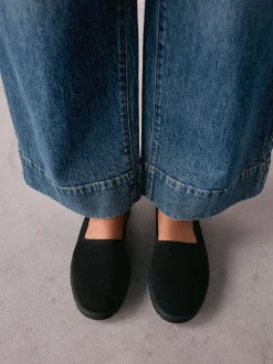 Noir - Chaussures à enfiler Forever Comfort® en maille