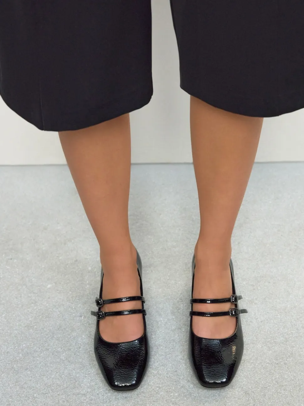 Noir - Chaussures à talons carrés Forever Comfort® Mary Jane