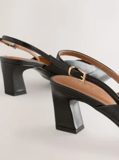 Noir - Chaussures à talons Forever Comfort® à bout carré et bride arrière