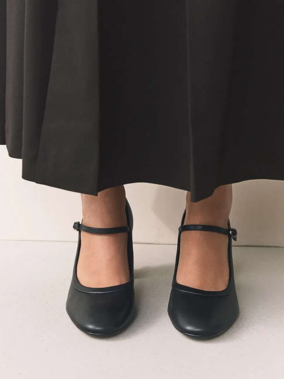 Noir - Chaussures à talons Forever Comfort® Mary Jane à bout rond