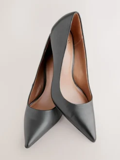 Noir - Chaussures de milieu de terrain en cuir