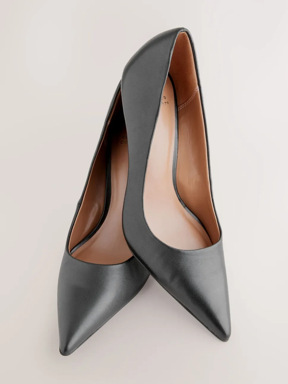 Noir - Chaussures de milieu de terrain en cuir