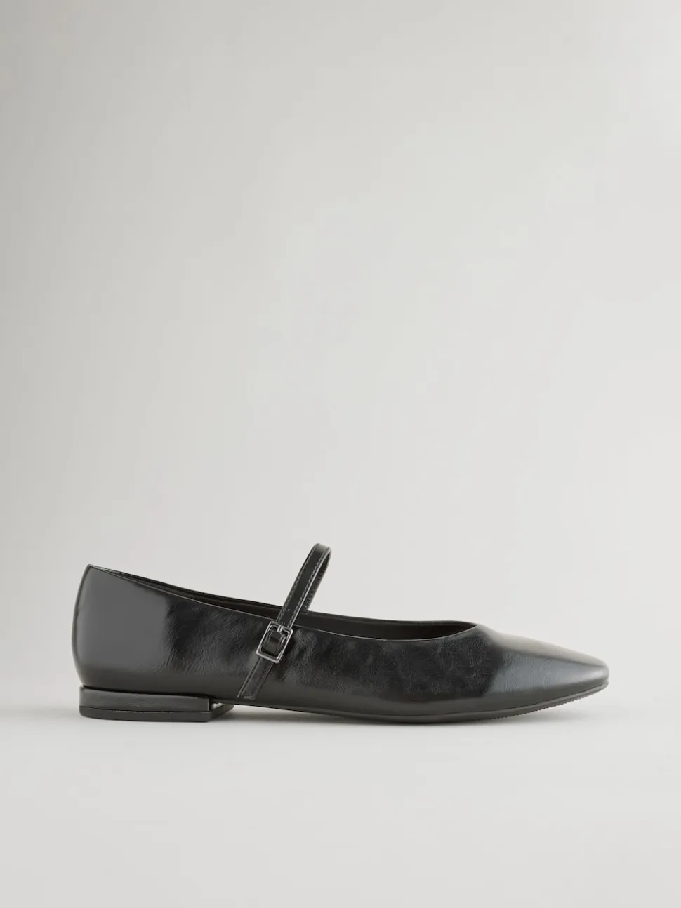 Noir - Chaussures Mary Jane à bout rond
