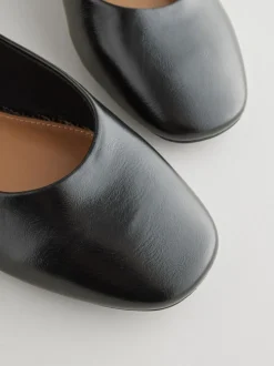 Noir - Chaussures Mary Jane à bout rond