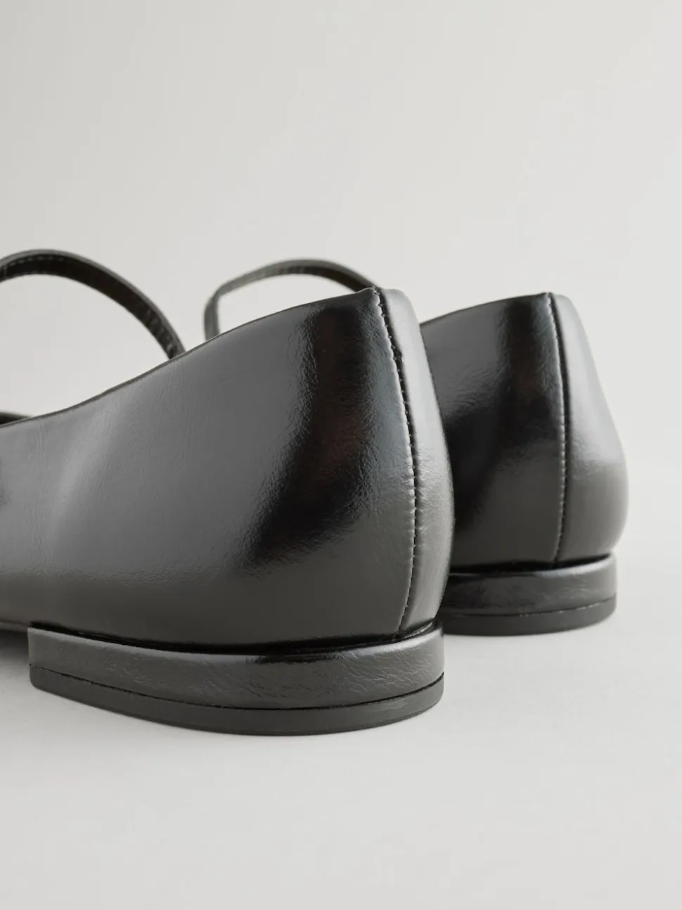 Noir - Chaussures Mary Jane à bout rond