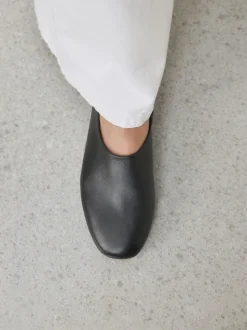 Noir - Chaussures plates Forever Comfort® montantes en cuir