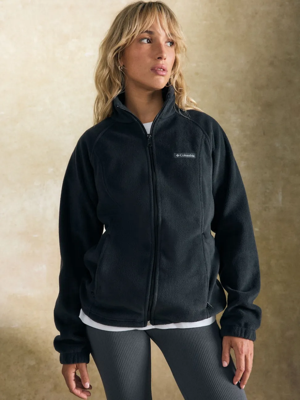 Noir - Columbia Womens Benton Springs Half Snap Pullover Fleece