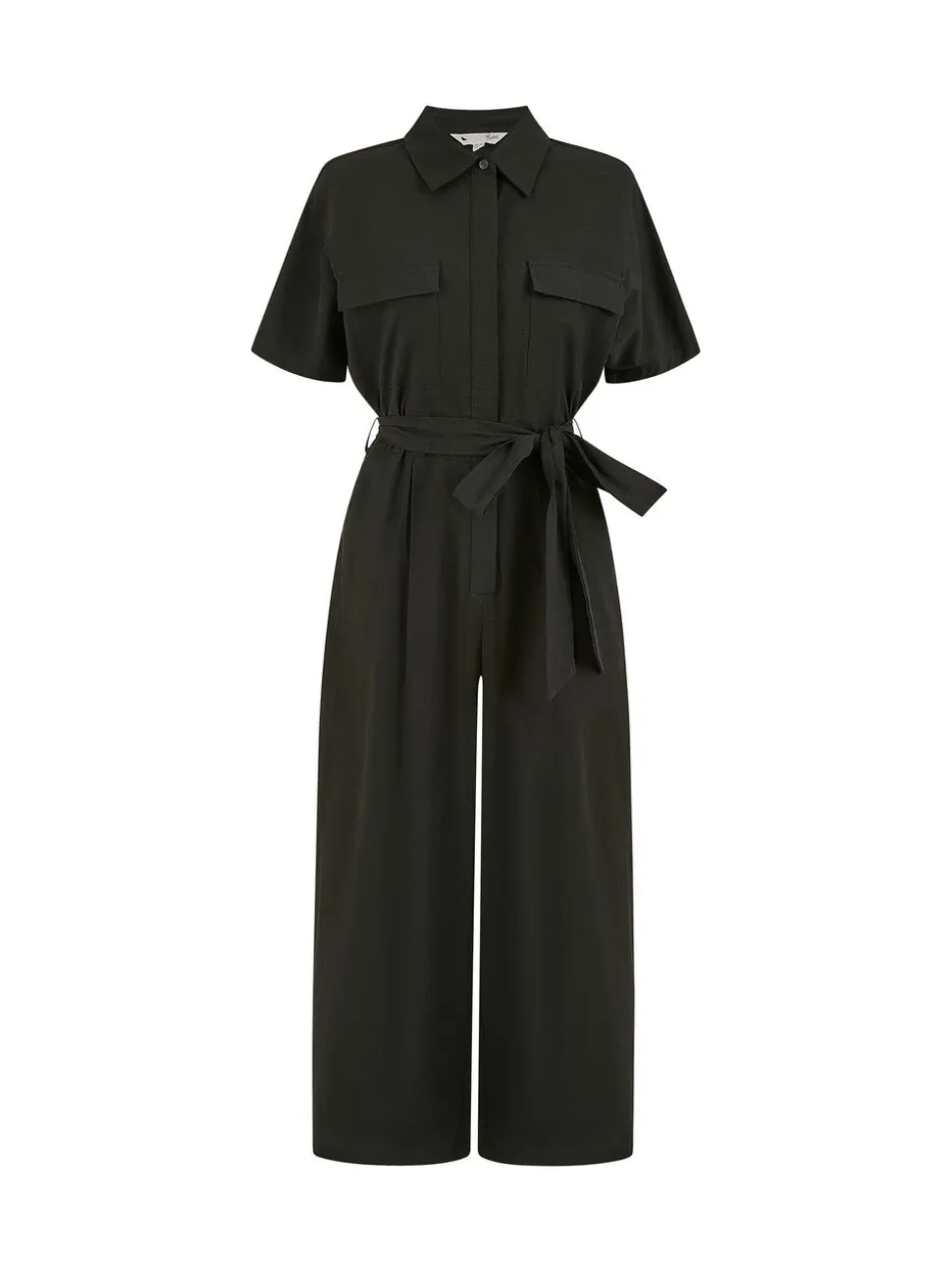 Noir - Combinaison utilitaire Yumi coupe décontractée
