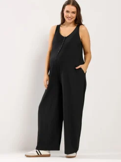 Noir - Combinaison Yours Curve Grossesse et allaitement
