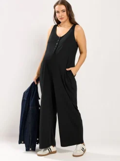 Noir - Combinaison Yours Curve Grossesse et allaitement