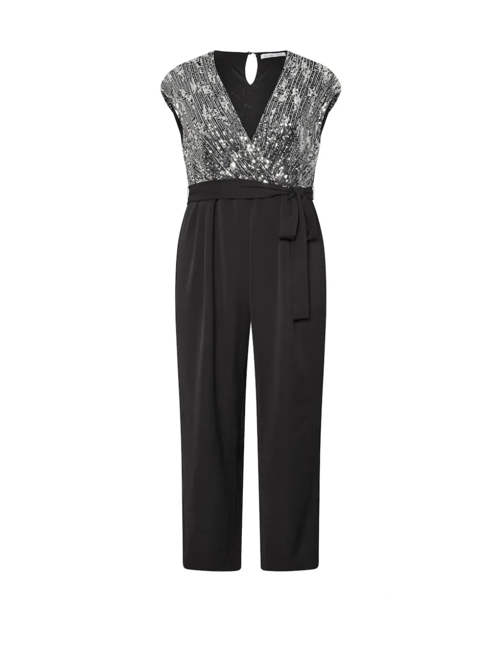 Noir - Combinaison Yours Curve London 2en1 à sequins