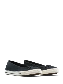 Noir - Converse Chuck Taylor All Star Dainty Ballerine Canvas