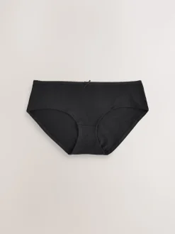 Noir - Culotte en coton riche 5 Pack