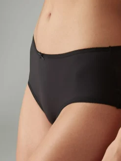 Noir - Culotte en microfibre 7 Pack