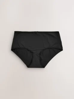 Noir - Culotte en microfibre 7 Pack