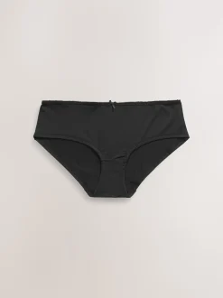 Noir - Culotte en microfibre 7 Pack