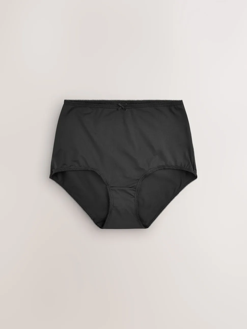 Noir - Culotte en microfibre 7 Pack