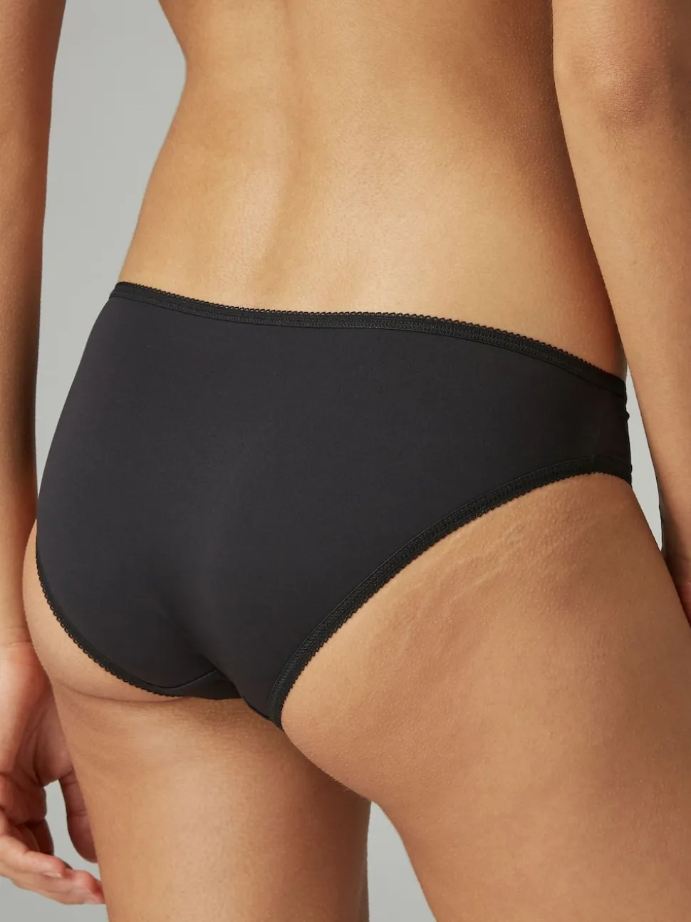 Noir - Culotte en microfibre 7 Pack