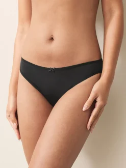 Noir - Culotte en microfibre 10 Pack