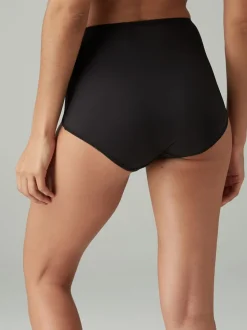Noir - Culotte en microfibre 5 Pack