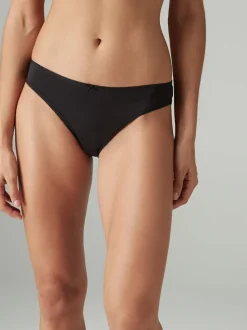 Noir - Culotte en microfibre 5 Pack