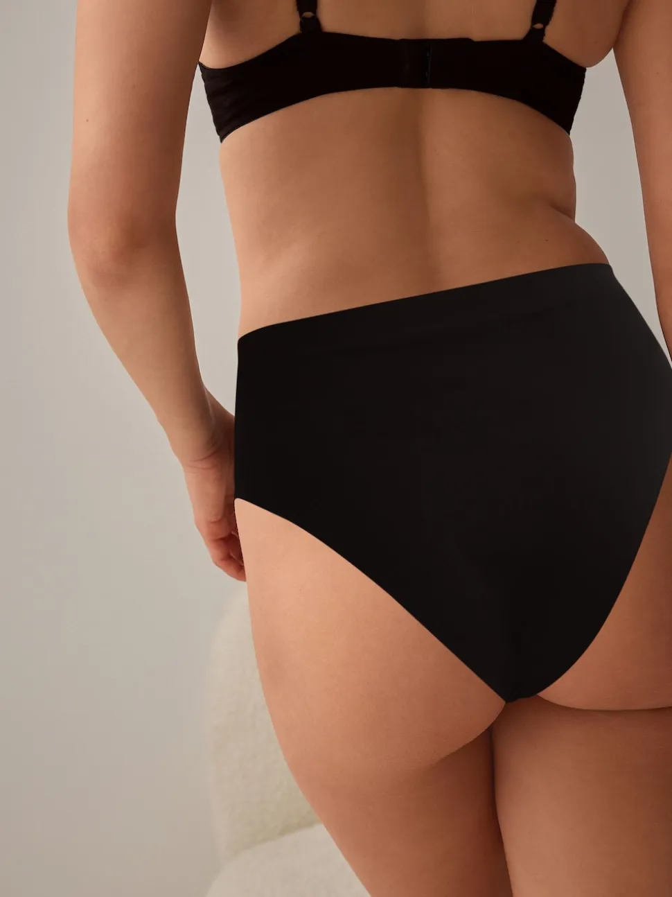 Noir - Culotte No VPL Tummy Control Shaping
