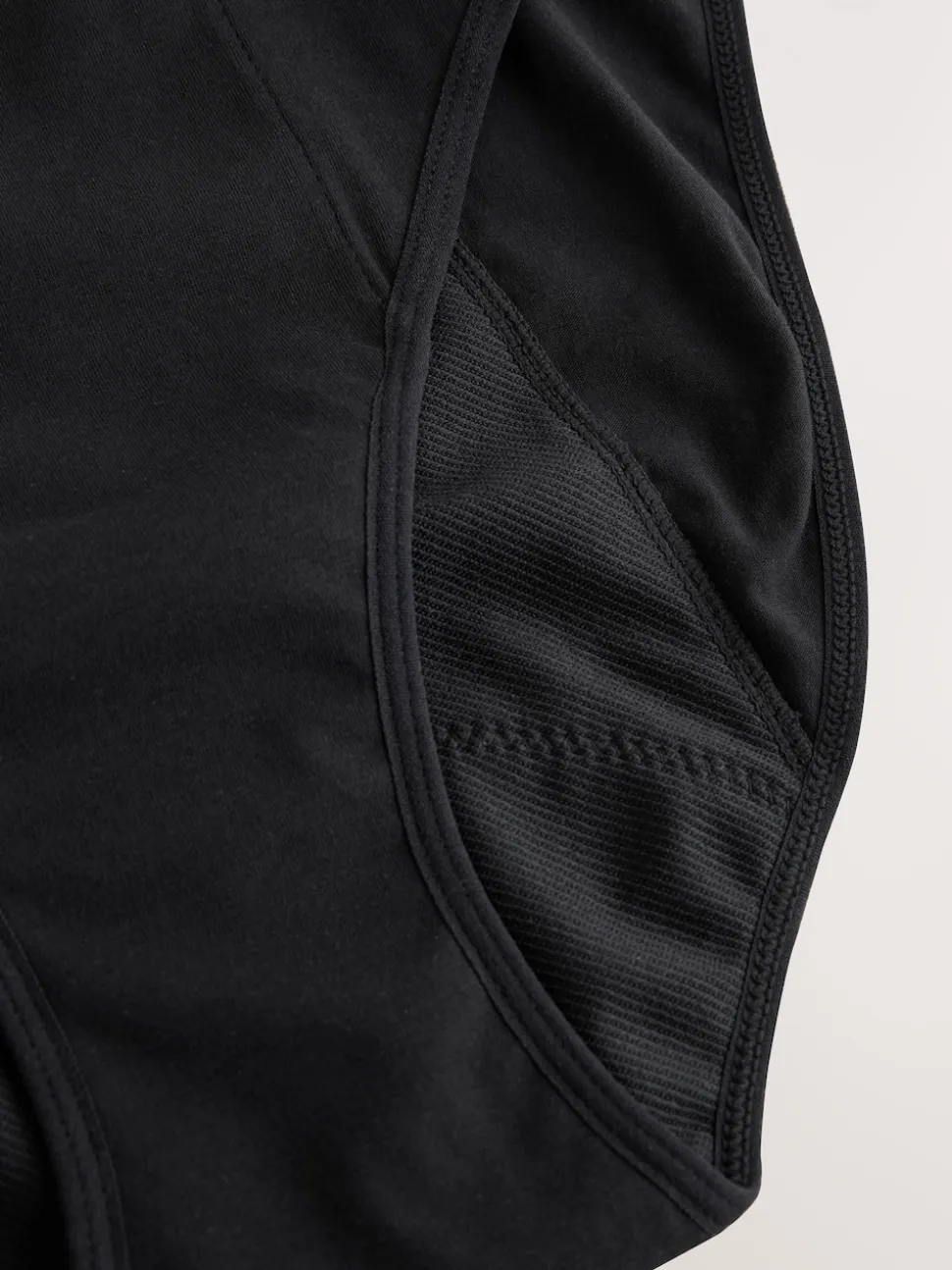 Noir - Culotte pour règles abondantes 2 Pack