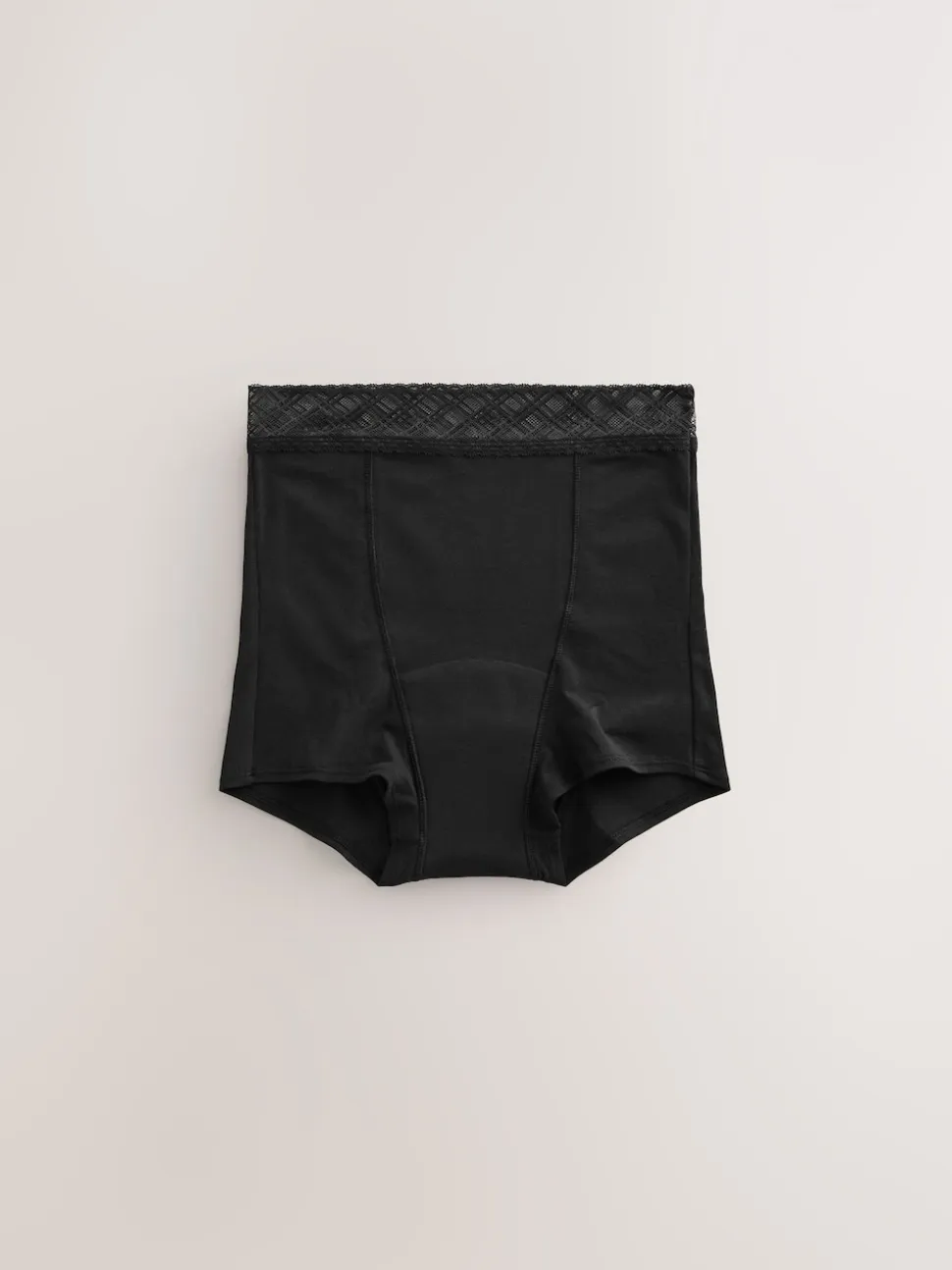 Noir - Culotte périodique à débit moyen 2 Pack