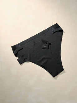 Noir - Culottes adaptables à imprimé animal en jacquard