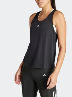 Noir - Débardeur adidas Train Essentials à dos nageur minimaliste