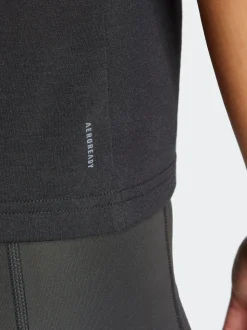 Noir - Débardeur adidas Train Essentials à dos nageur minimaliste