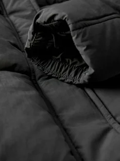 Noir - Doudoune mi-longue Résistant à la douche