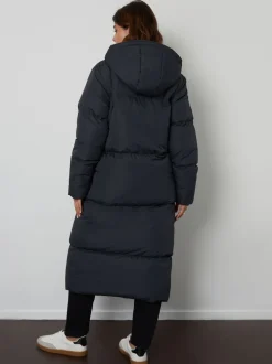 Noir - Doudoune Threadbare Maxi
