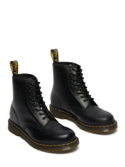 Noir - Dr. Martens 1460 Bottes/Bottines en cuir Unisexe Dentelle lisse