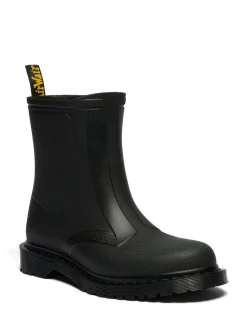 Noir - Dr. Martens 1460 Bottes/Bottines en Pvc de pluie