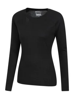 Noir - Ensemble Mountain Warehouse Talus haut thermique et jogging femme