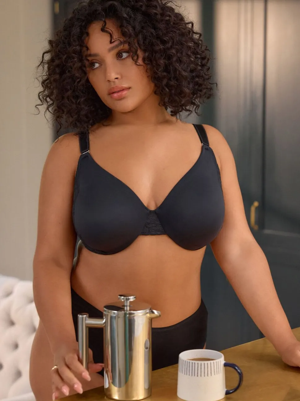 Noir - FC Ultimate Comfort & Support Soutiens-gorge à armatures non rembourrés