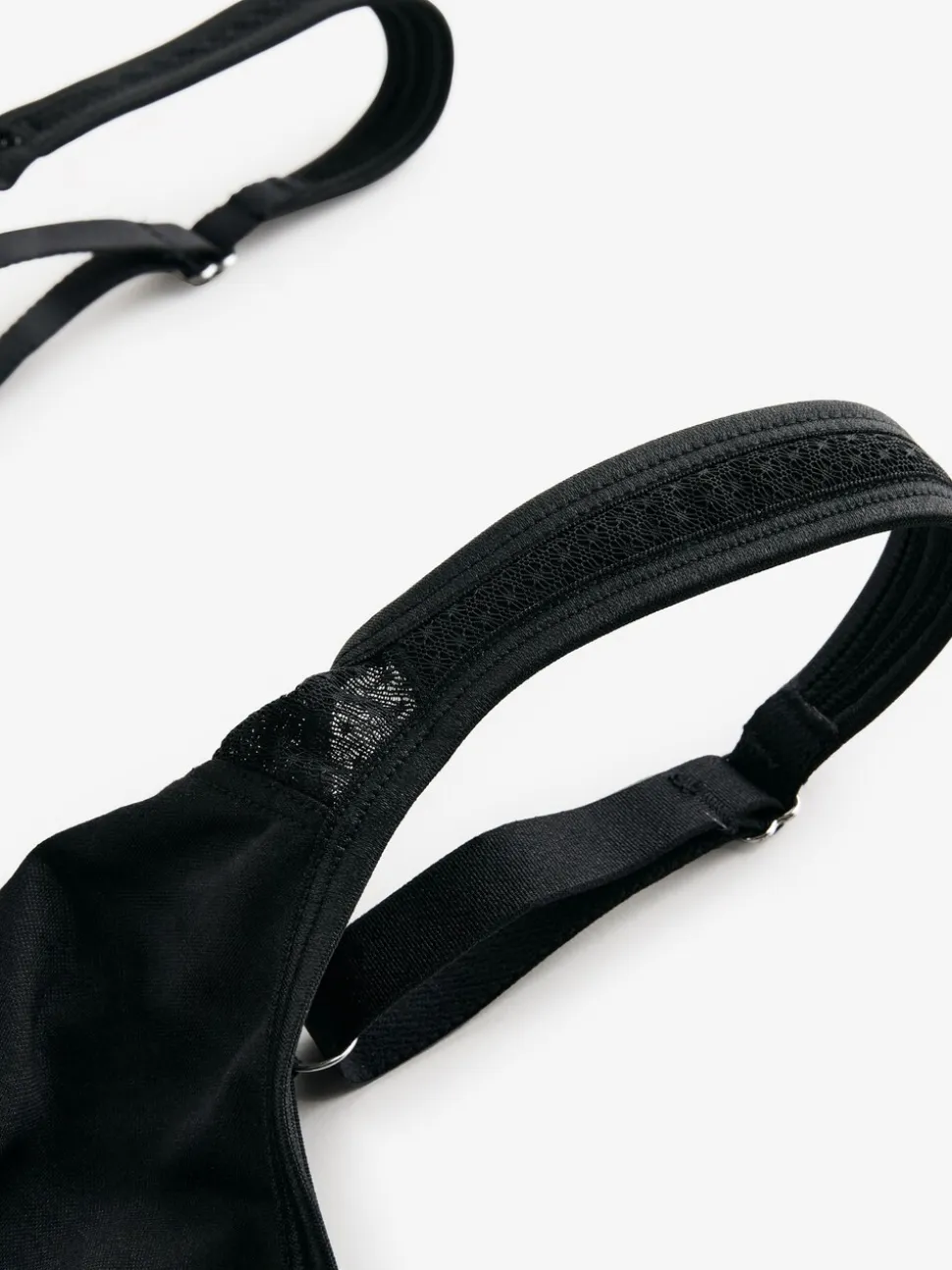 Noir - F-K Ultimate Support Cotton Minimiser Soutien-gorge à bretelles rembourré
