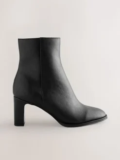 Noir - Forever Comfort® Block Heeled Ankle Bottes