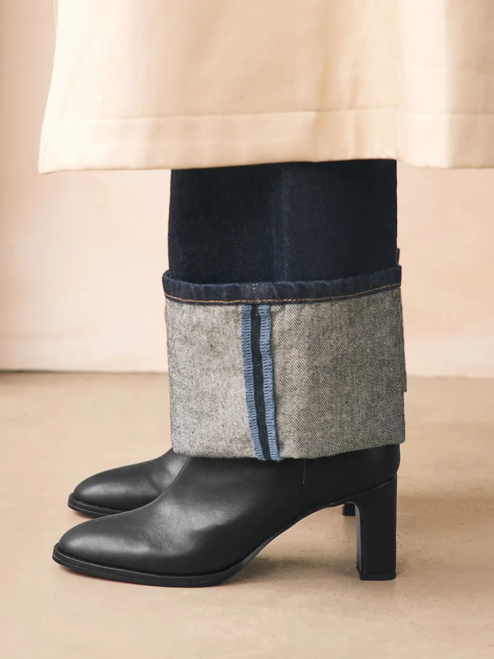 Noir - Forever Comfort® Block Heeled Ankle Bottes