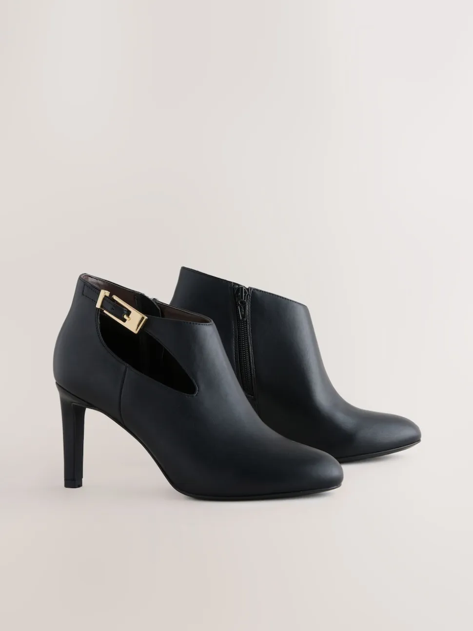 Noir - Forever Comfort® Open Side Shoe Boots
