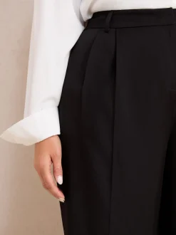 Noir - Friends Like These Premium Elastic Back habillé Ample Pantalons