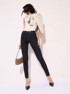 Noir - Friends Like These Taille élastiquée Denim Jeggings