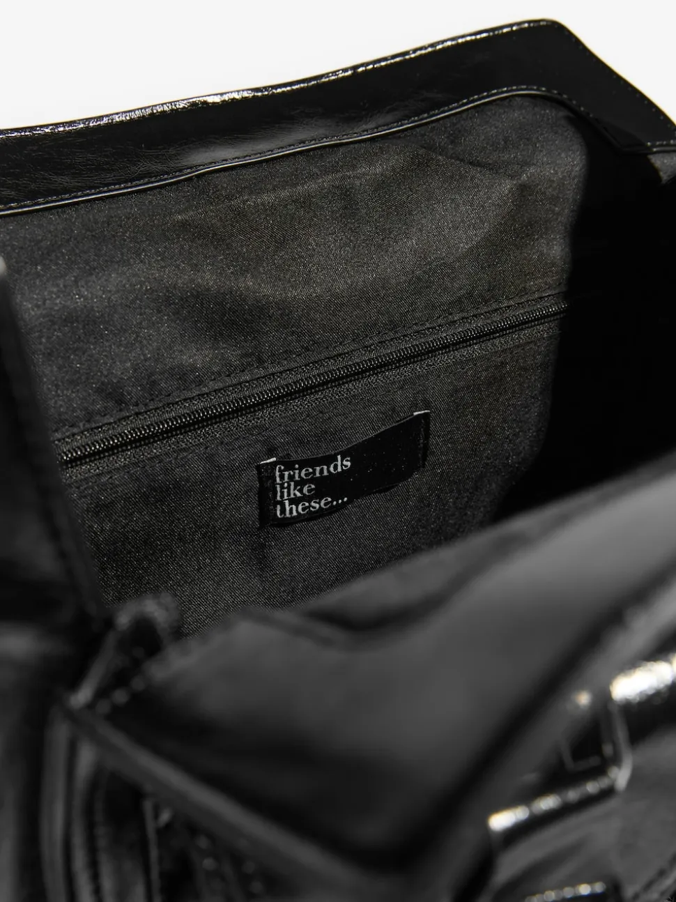 Noir - Friends Like These Sac à poche cadenas
