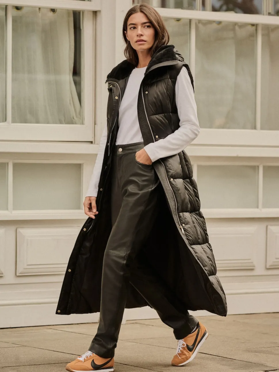 Noir - Gilet rembourré