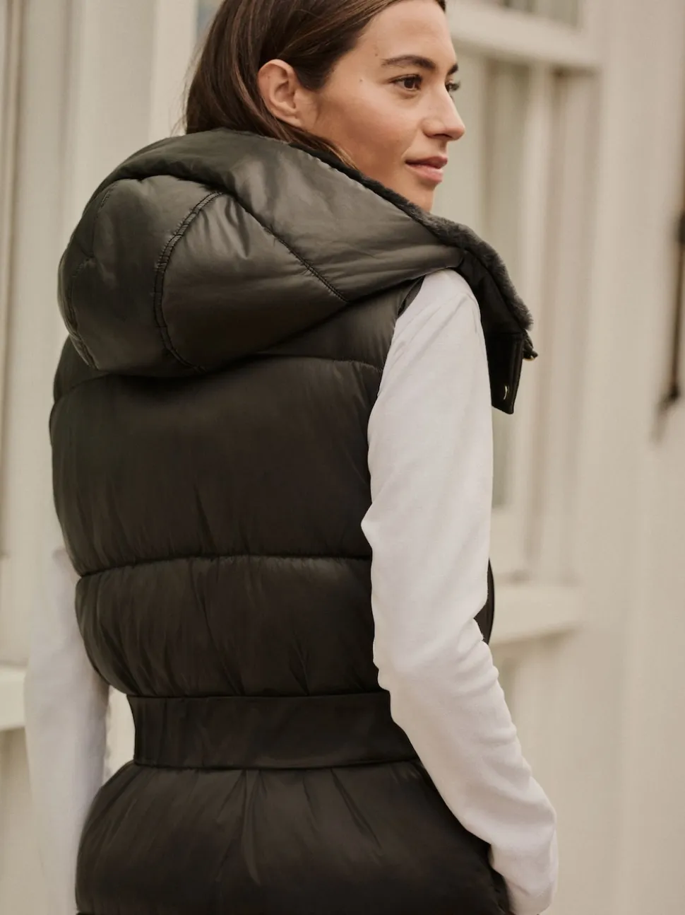 Noir - Gilet rembourré