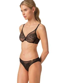 Noir - Gossard Glossies Dentelle Soutien-gorge clair